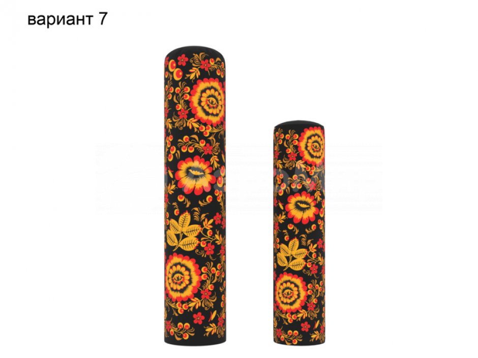 Колонна Масленица — надувная фигура столб с подсветкой