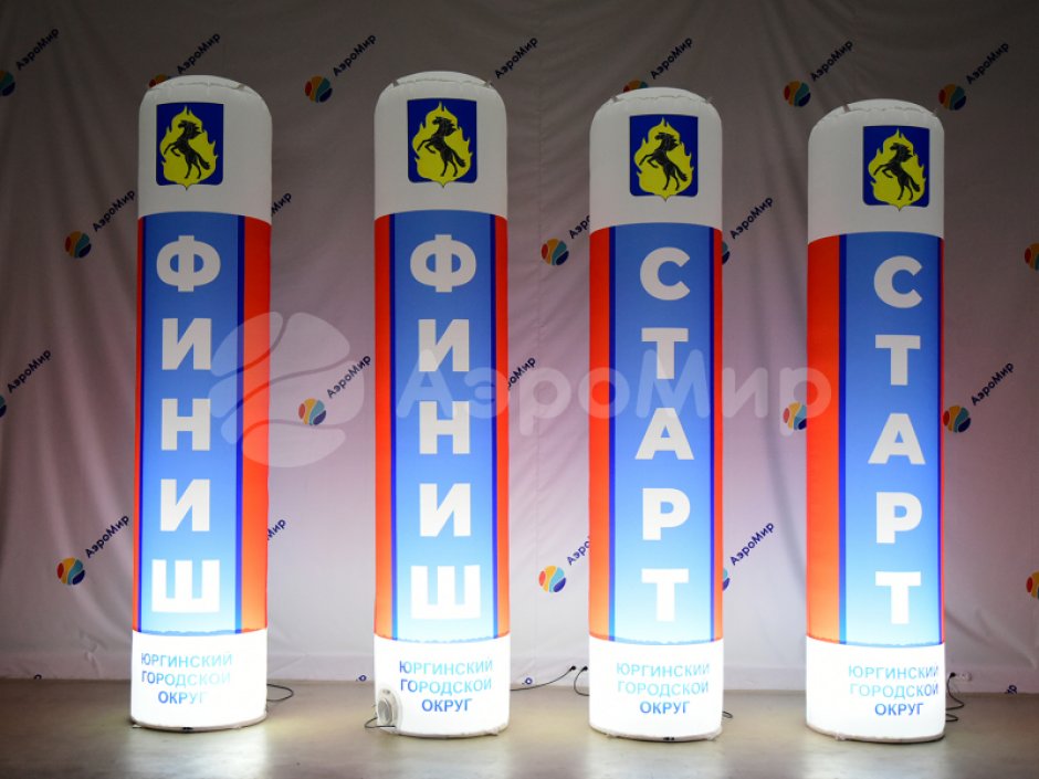 Надувная колонна — для рекламы и оформления мероприятий
