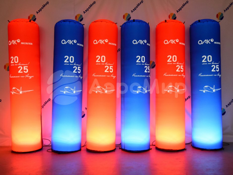 Надувная колонна — для рекламы и оформления мероприятий