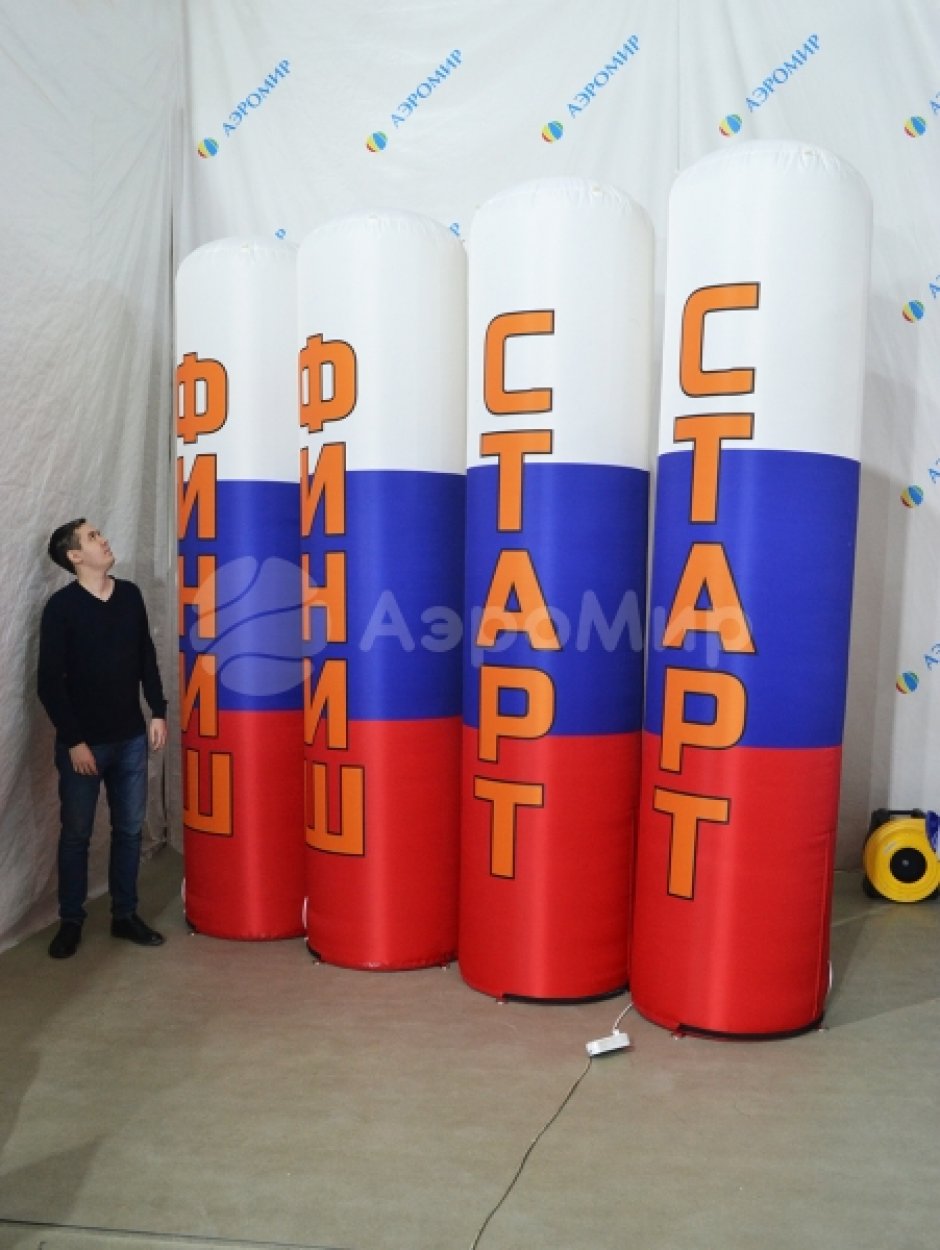 Надувная колонна — для рекламы и оформления мероприятий