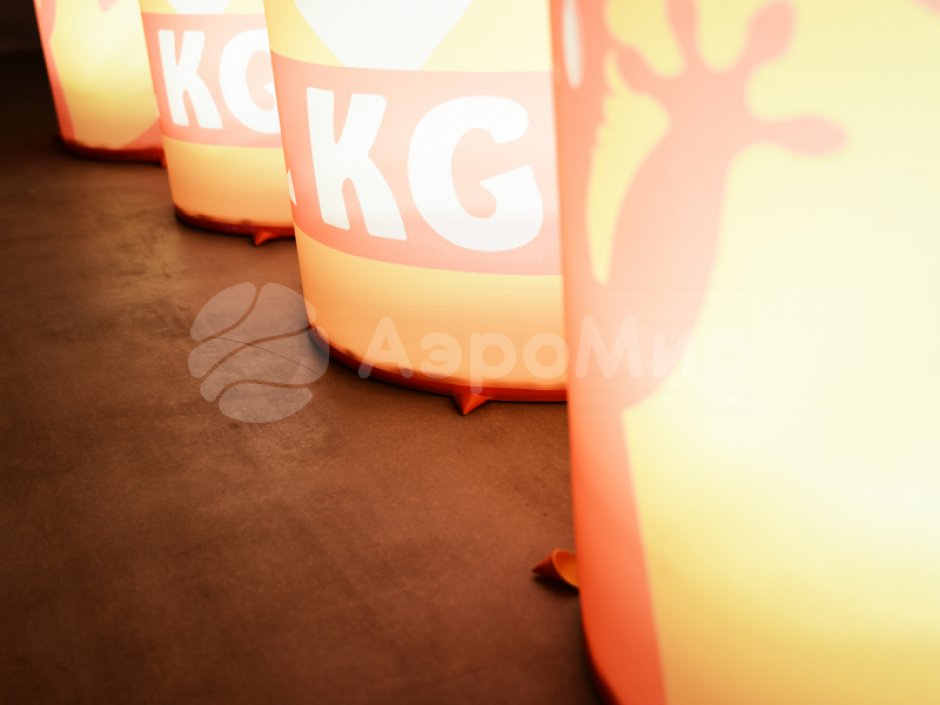 Надувная колонна — для рекламы и оформления мероприятий