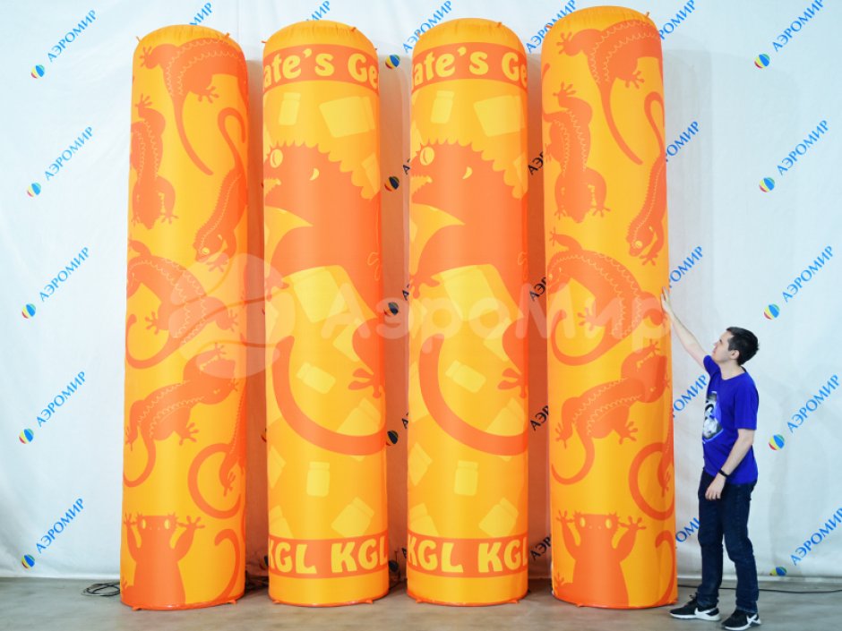 Надувная колонна — для рекламы и оформления мероприятий
