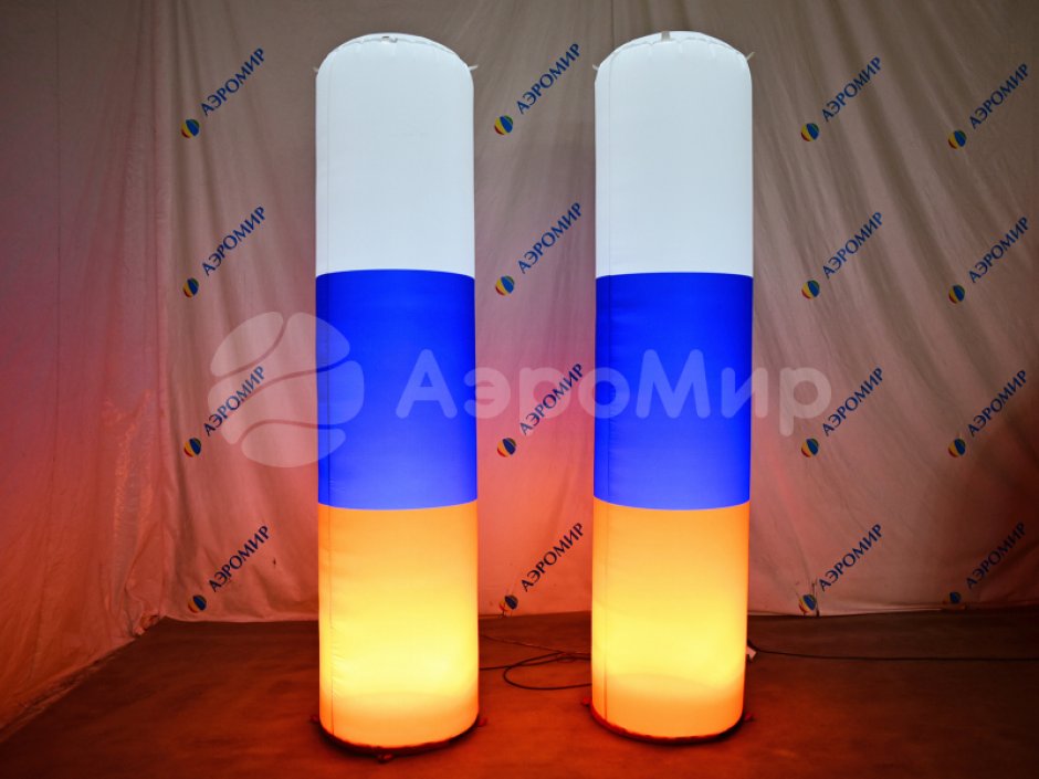 Надувная колонна — для рекламы и оформления мероприятий