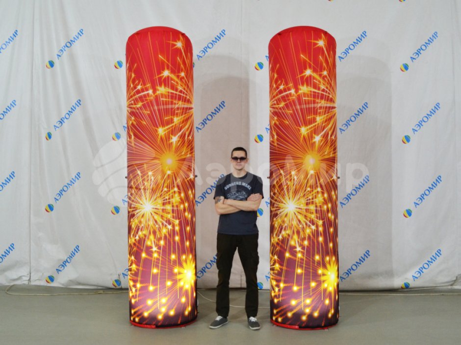 Колонны на 9 мая — декоративные колонны на День Победы