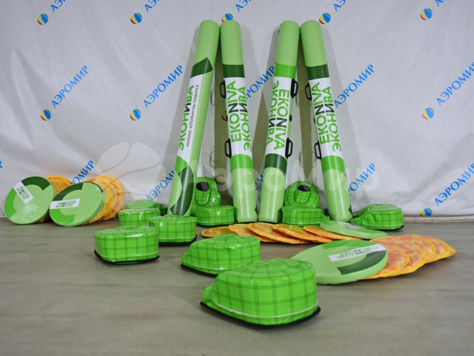 Командный игровой реквизит Бабука — надувная дубина для забав и состязаний