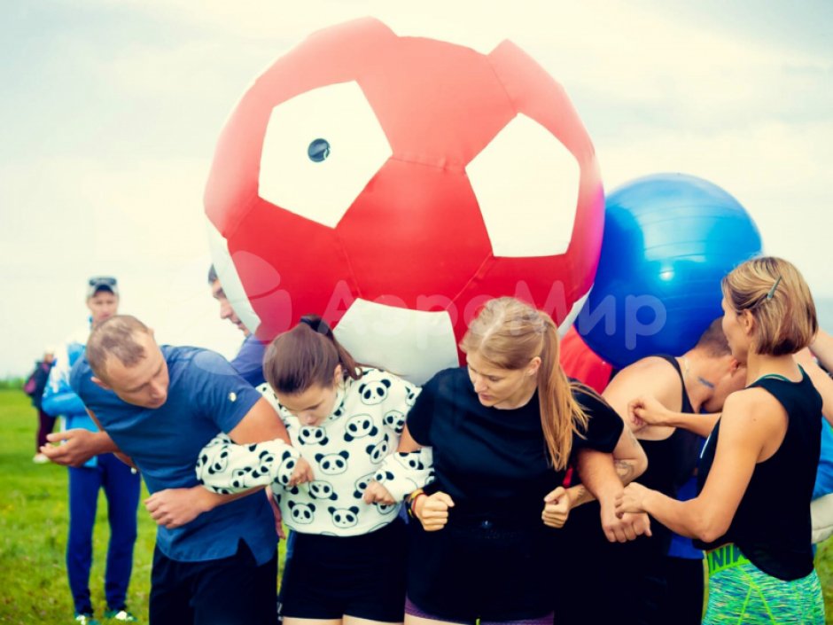 Большой надувной мяч - для спортивных игр и праздников