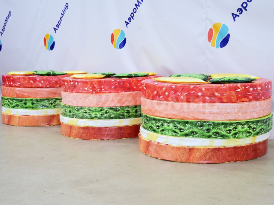 Мягкий игровой набор «Башенка» — игровой реквизит для новогодних праздников