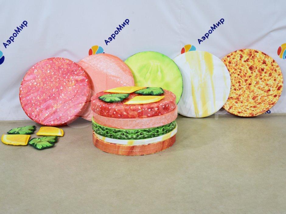 Мягкий игровой набор «Башенка» — игровой реквизит для новогодних праздников