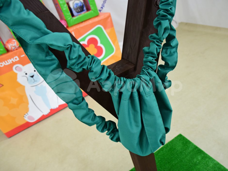 Гигантская Рогатка — большой командный аттракцион на меткость и ловкость