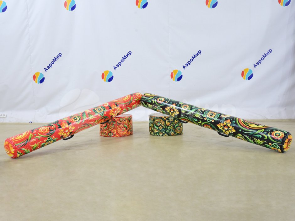 Командный игровой реквизит Бабука — надувная дубина для забав и состязаний