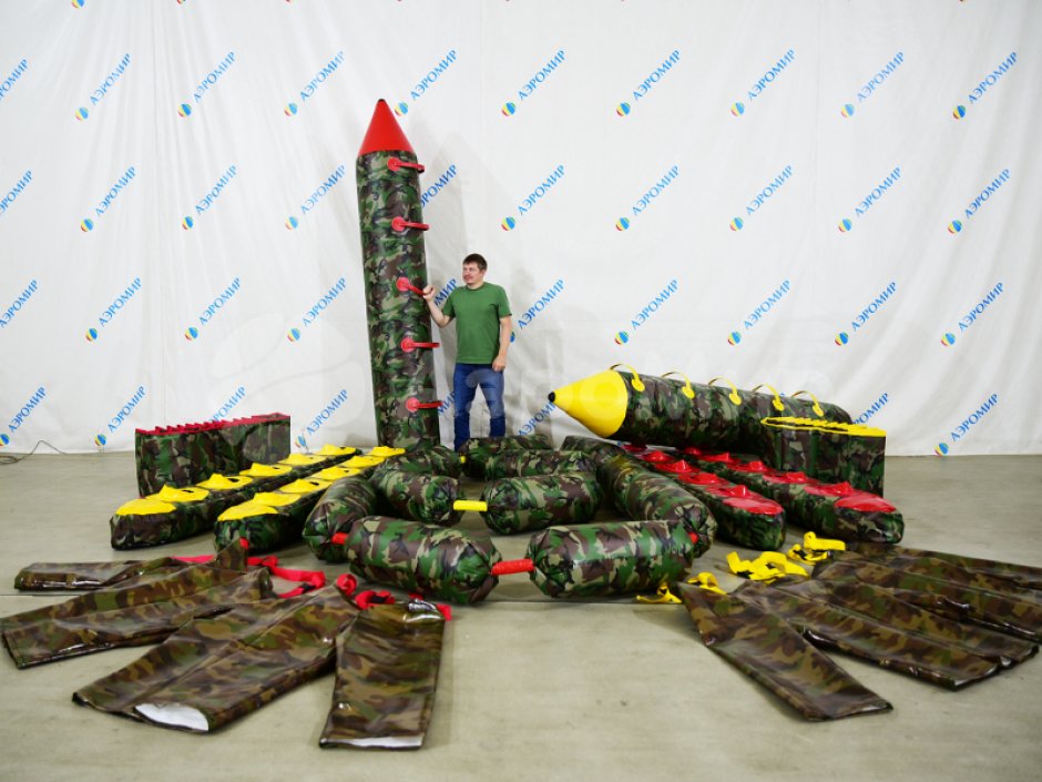 Комплект игрового оборудования Зарница — для военно-патриотических спортивных игр и командных состязаний 