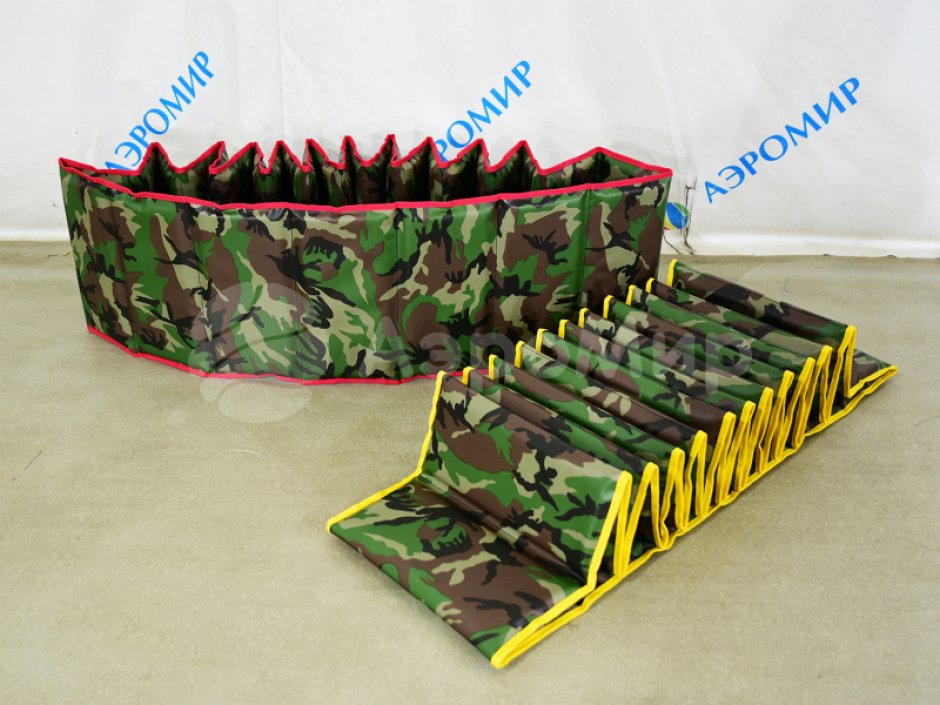 Гусеница — забавный реквизит для эстафет зимой и летом