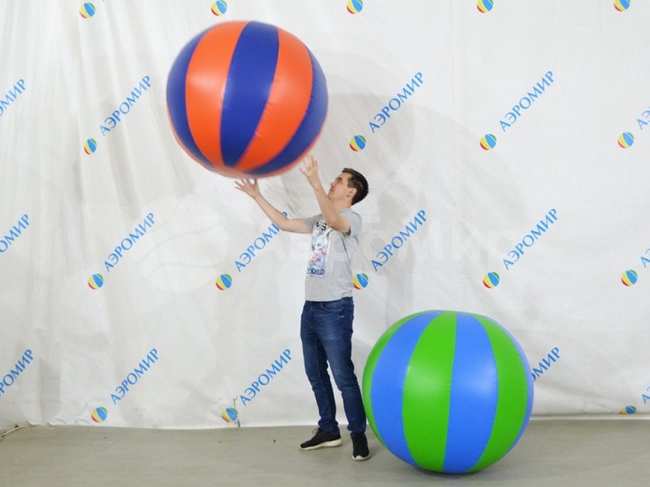 Большой надувной мяч - для спортивных игр и праздников