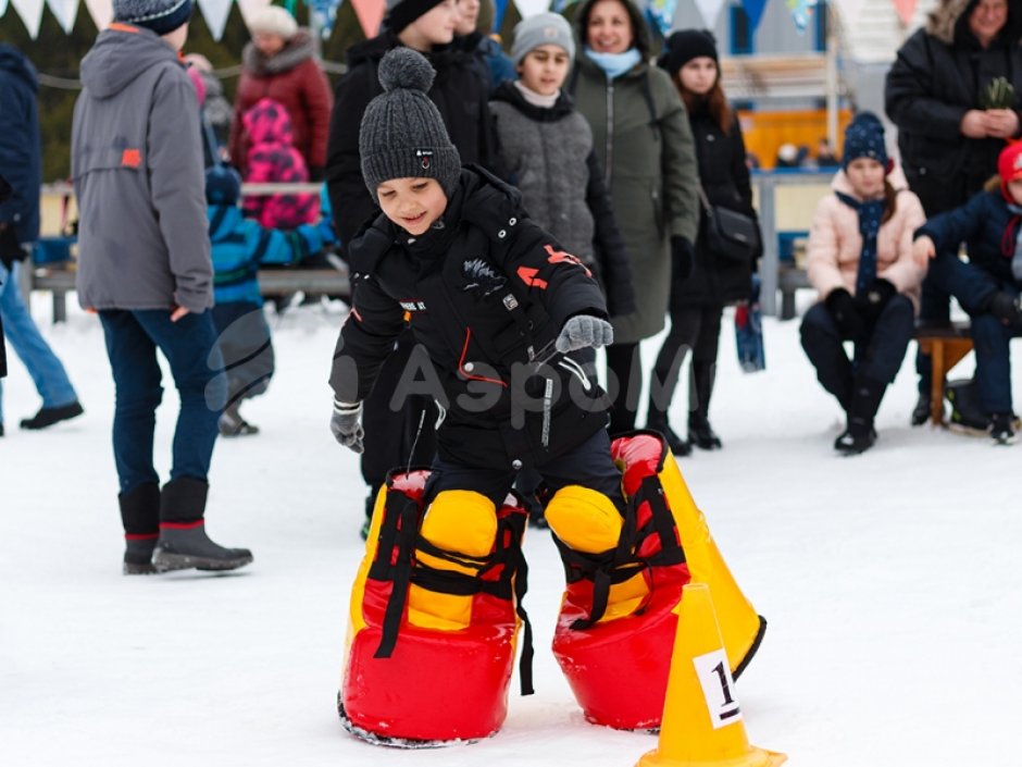 Командный игровой реквизит Гигантские кеды — для эстафет, конкурсов и веселых забегов