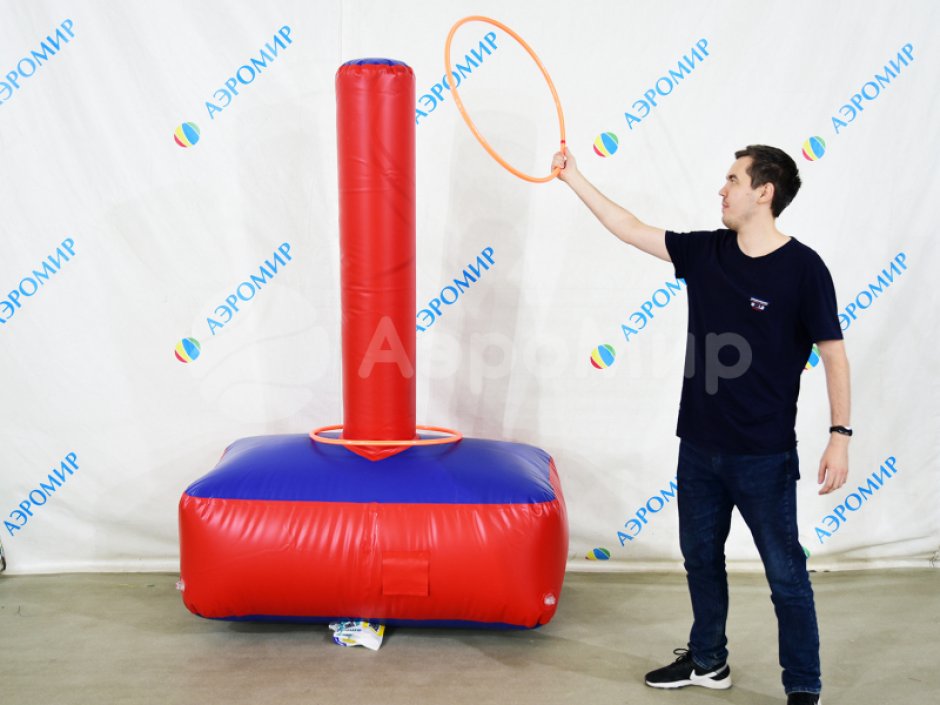 Кольцеброс Столбик — составной игровой реквизит на меткость