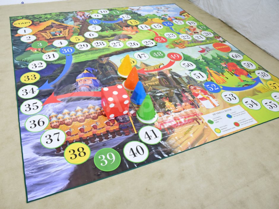 Игра бродилка Сказка — по русским народным мотивам