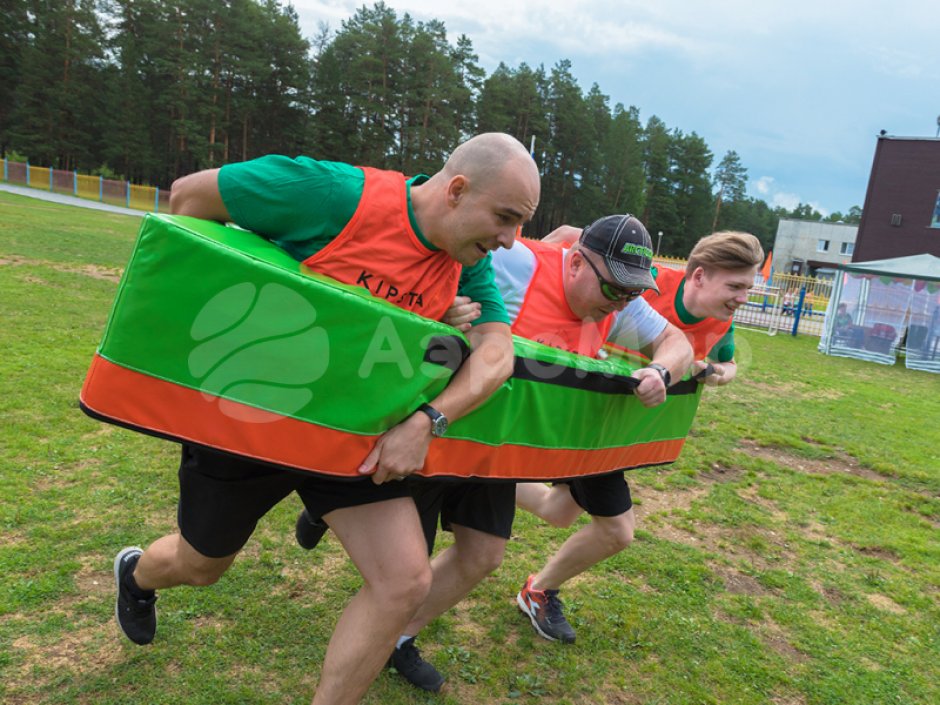 Мягкая лодочка — поролоновый реквизит для веселых стартов и развлечений