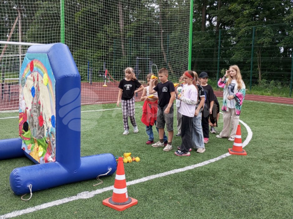 Надувной дартс со сменными баннерами для праздников и мероприятий