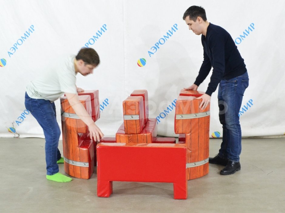 Мягкая головоломка Бочка