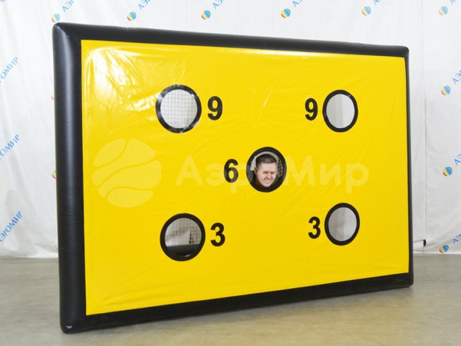 Забей гол – интерактивный аттракцион для игр с мячом