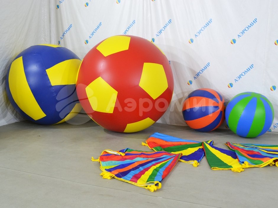 Большой надувной мяч - для спортивных игр и праздников