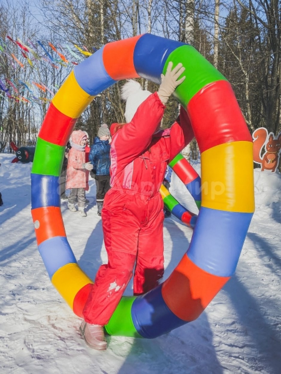 Гигантский обруч для спортивных игр и праздников