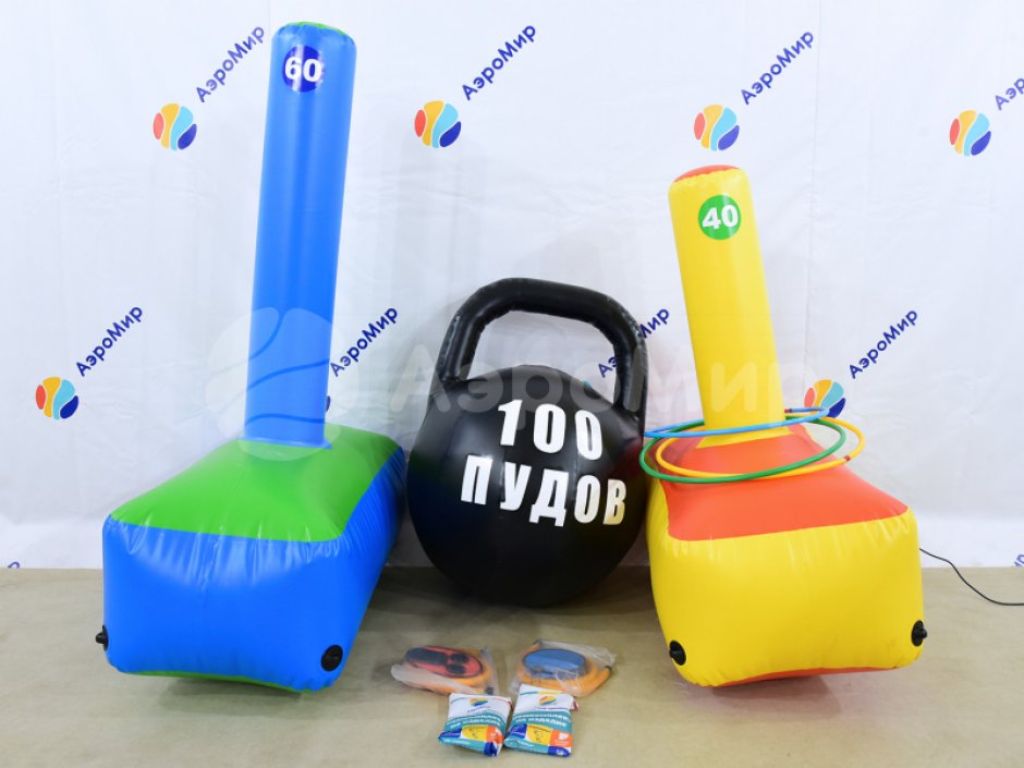 Кольцеброс Столбик — составной игровой реквизит на меткость