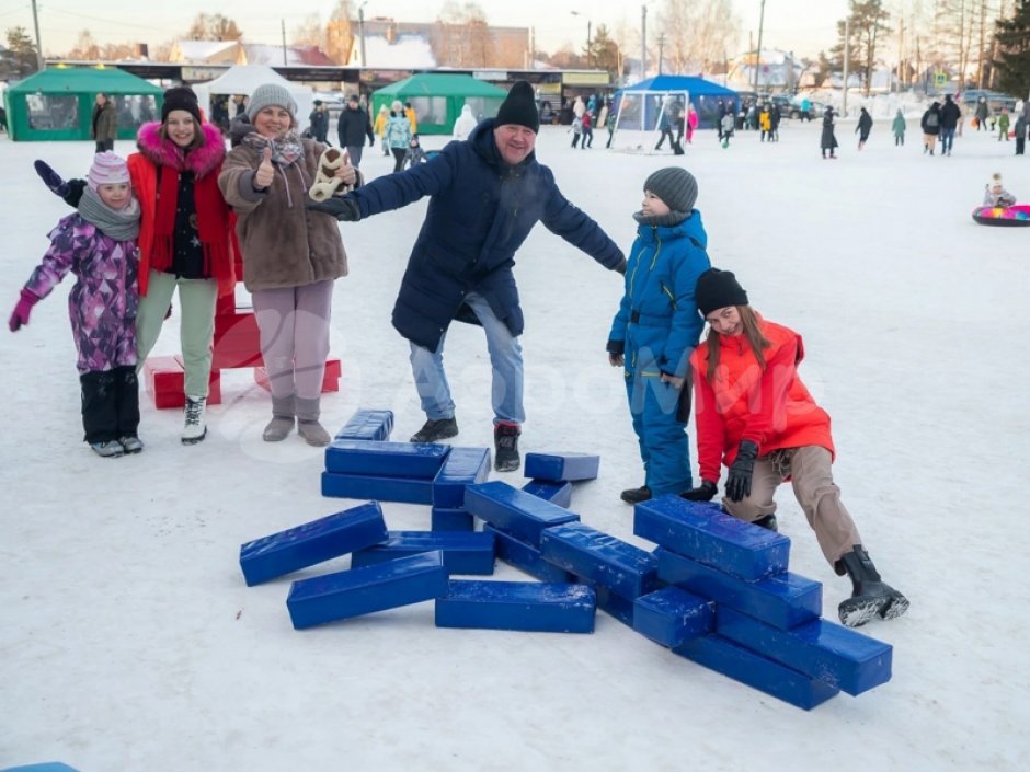 Гигантская дженга — популярная игра формата XXL