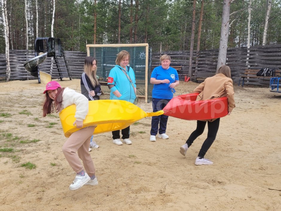 Командный игровой реквизит Тянучка — забава на силу и ловкость