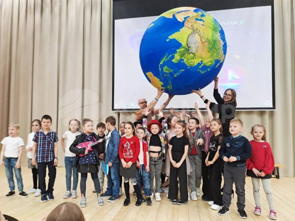 Большой латексный шар для игр, интерактива, рекламы и промо