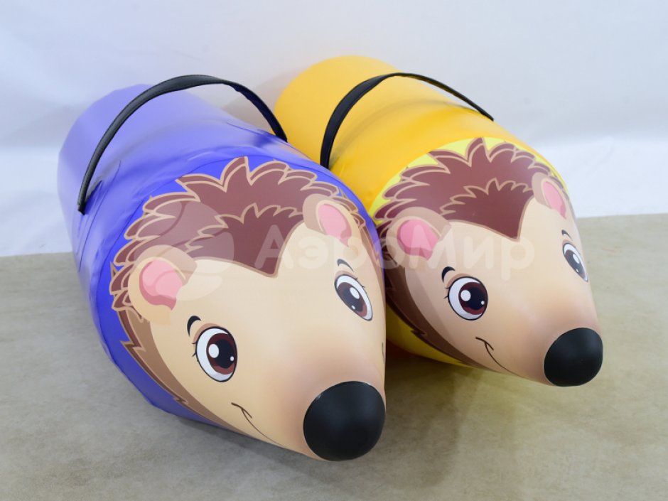 Надувная торпеда Скачки на ёжике — реквизит для эстафет, соревнований и веселых стартов