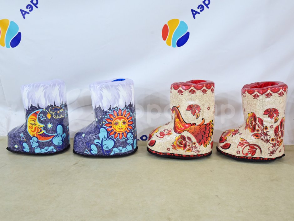 Командный игровой реквизит Гигантские валенки — для эстафет, забегов и игр