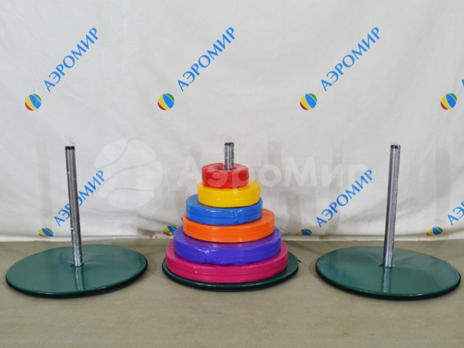 Ханойская башня — игровой реквизит на смекалку и мышление