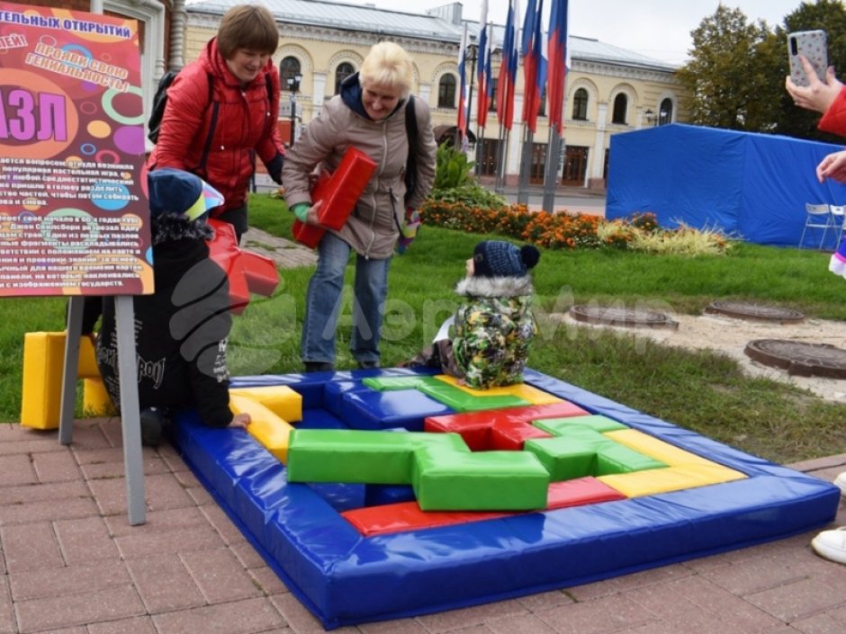 Большой тетрис – мягкая головоломка