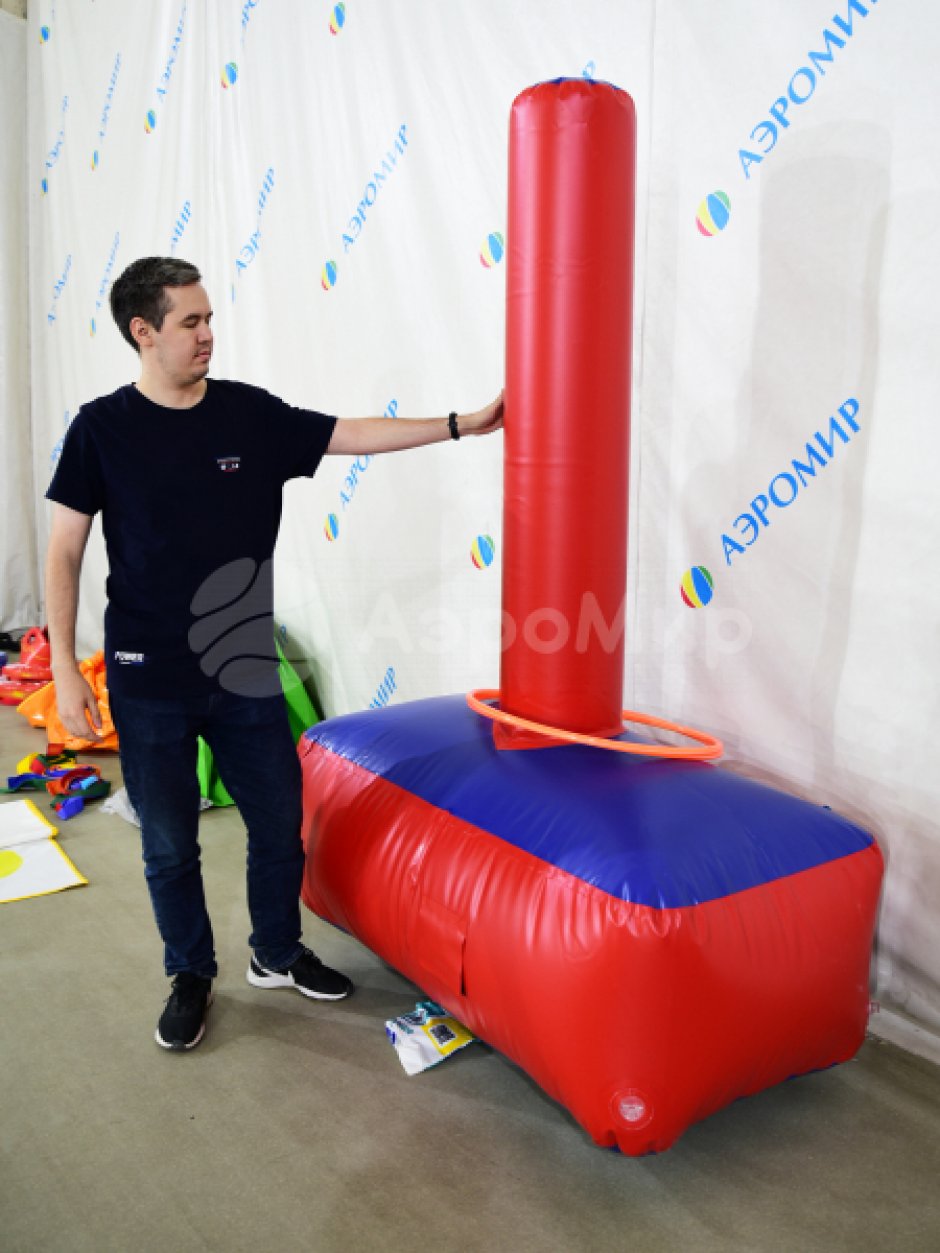 Кольцеброс Столбик — составной игровой реквизит на меткость