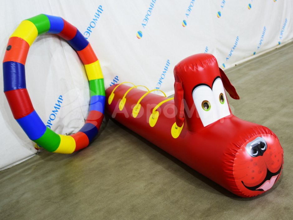 Надувная Торпеда-Собака — скачки, командные забеги, эстафеты