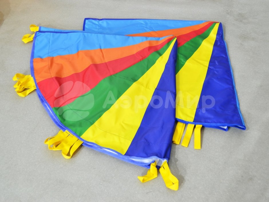 Игровой парашют — реквизит для командных игр, тимбилдинга и аниматоров