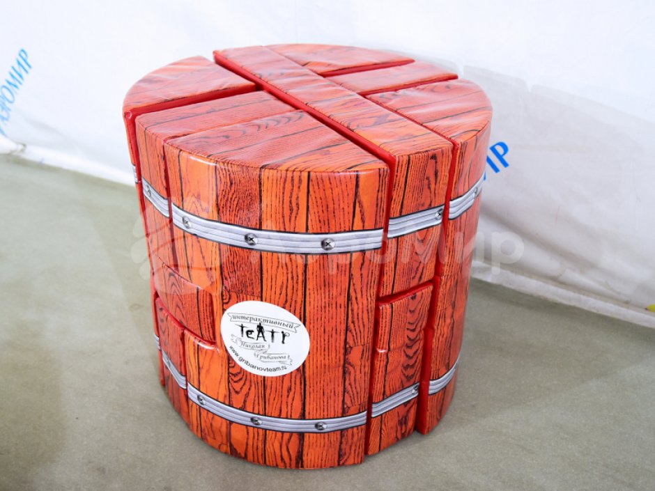 Мягкая головоломка Бочка