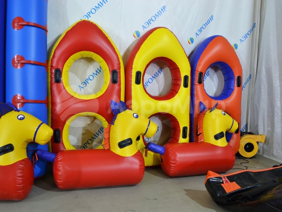 Комплект командных аттракционов Быстрее. Выше. Сильнее!