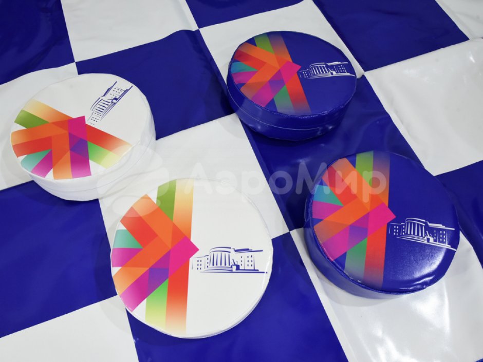 Гигантские шашки — 24 фигуры