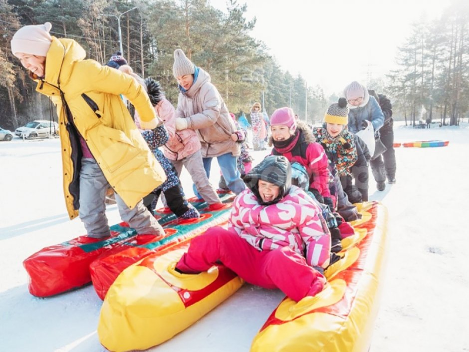 Игровой реквизит Командные лыжи — для детей и взрослых