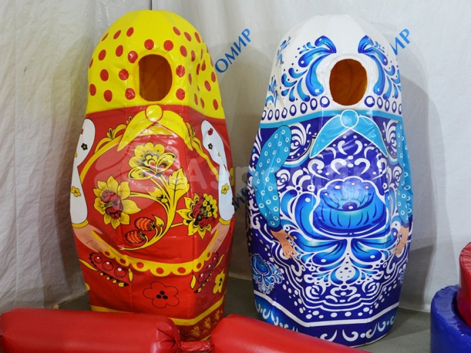 Народные забавы — комплект командных аттракционов для игр, развлечений и забав