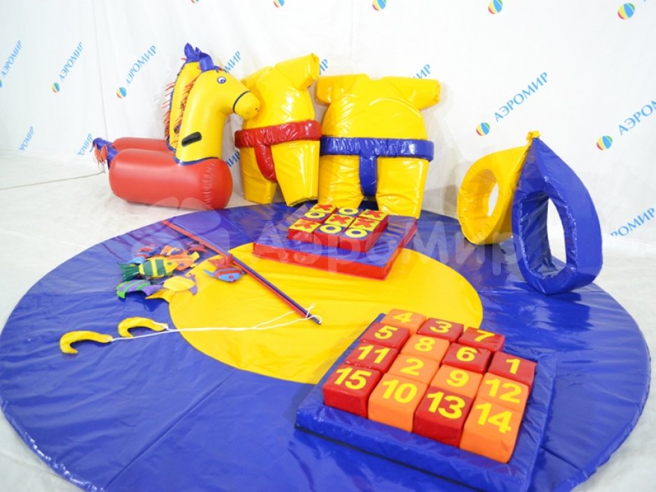 Мягкий игровой набор «Пятнашки»