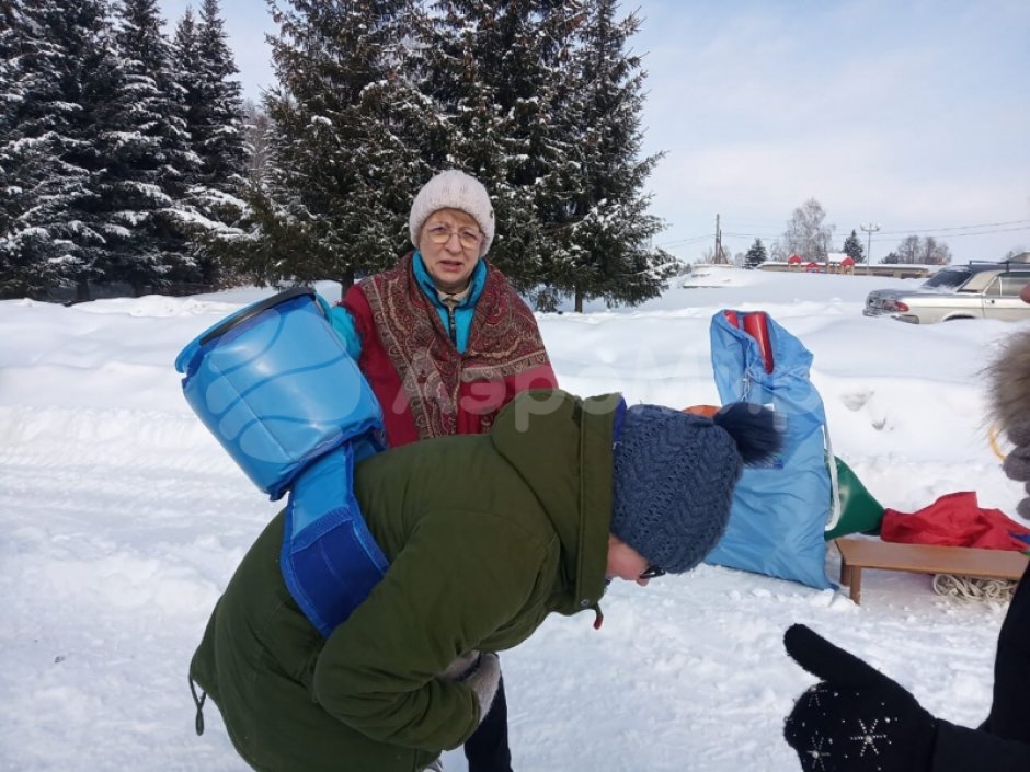 Водонос – командный аттракцион для взрослых и детей