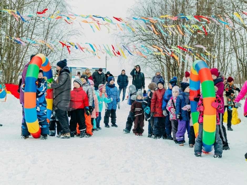 Гигантский обруч для спортивных игр и праздников