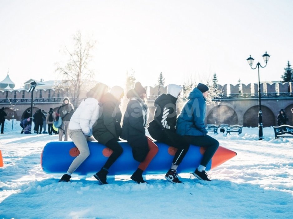 Торпеда — командный аттракцион для эстафет и тимбилдингов