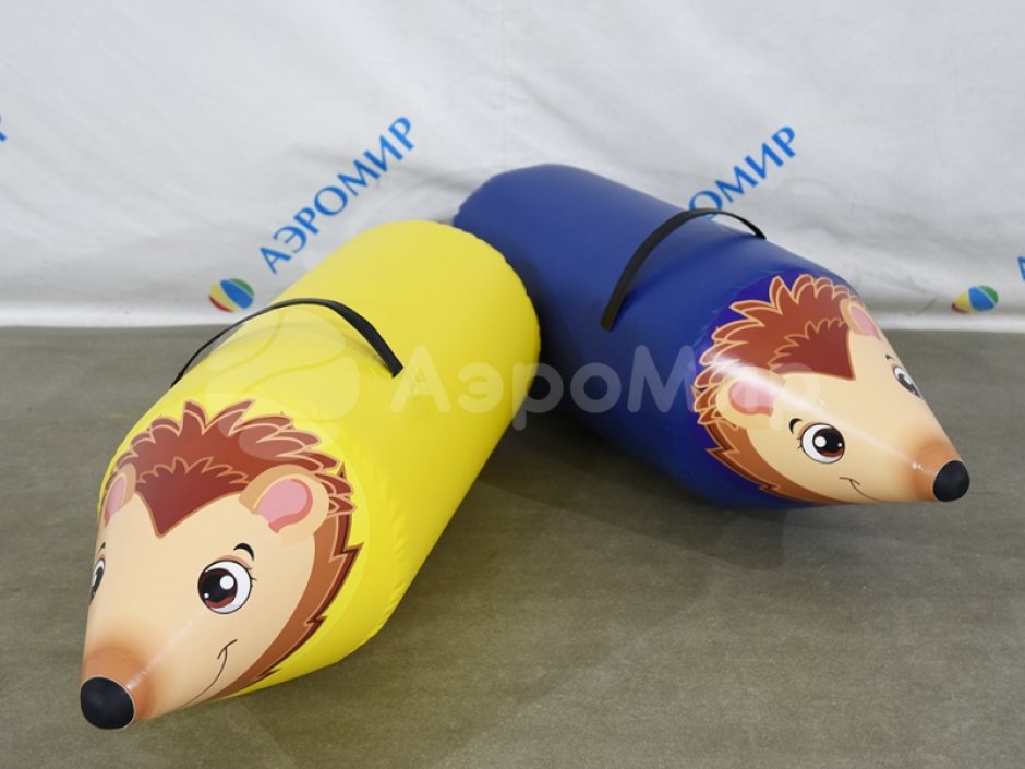 Надувная торпеда Скачки на ёжике — реквизит для эстафет, соревнований и веселых стартов