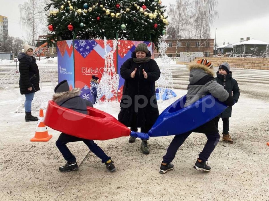 Командный игровой реквизит Тянучка — забава на силу и ловкость