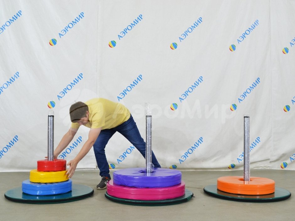 Ханойская башня — игровой реквизит на смекалку и мышление