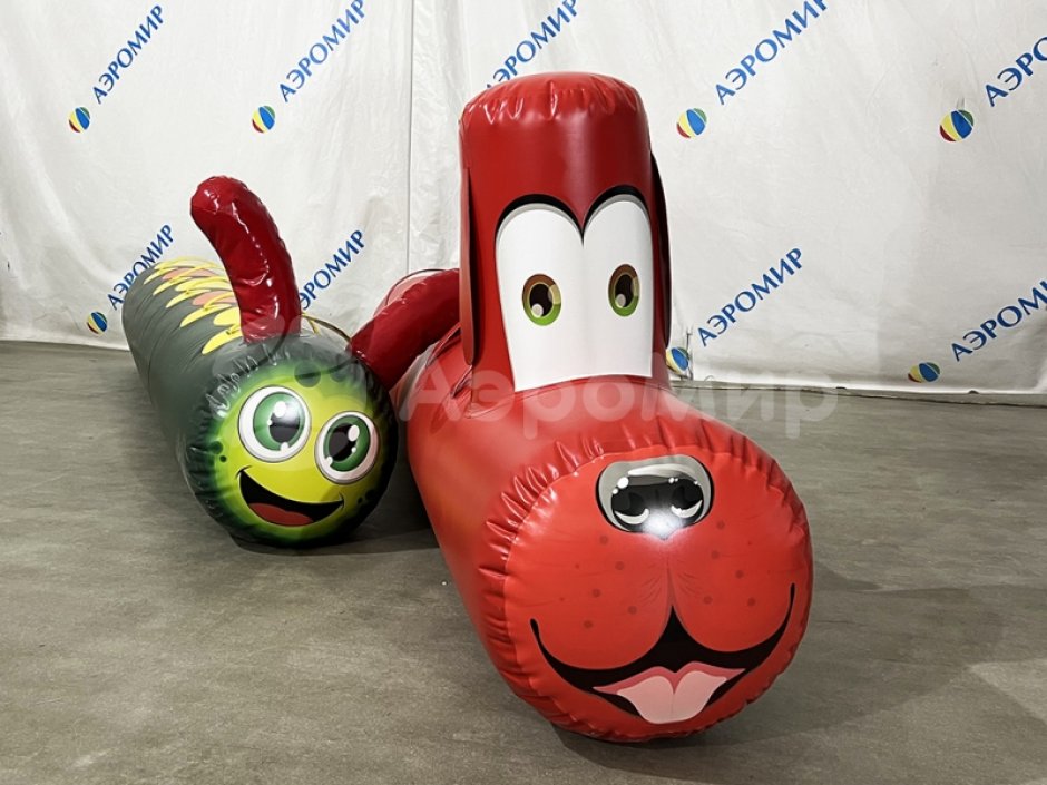 Надувная Торпеда-Собака — скачки, командные забеги, эстафеты